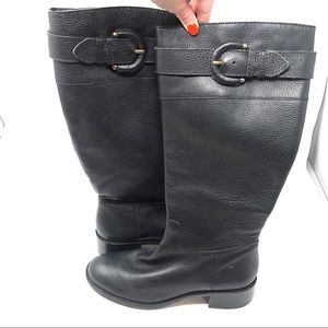 Banana Republic  Leather Riding Knee High Boots